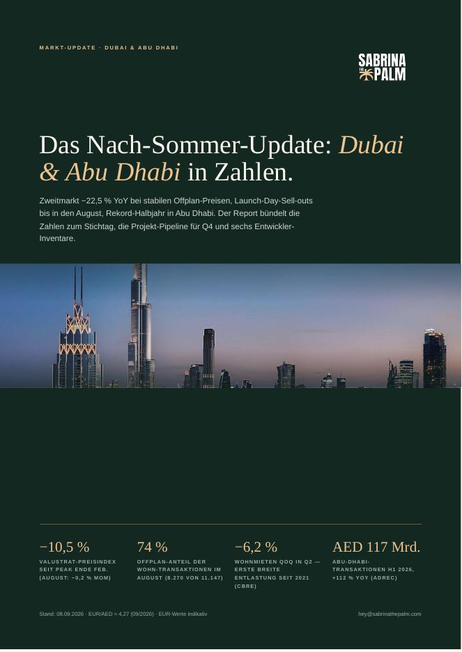 Cover: Das Nach-Sommer-Update